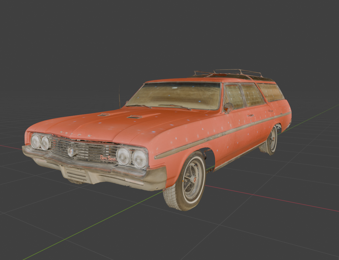 Scan retopology